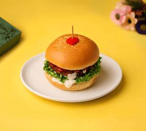 Herby Potato Patty Burger