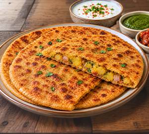 Aloo Pyaaz Paratha