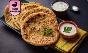 Paneer Pyaj Paratha