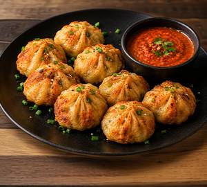 Fried paneer Momos