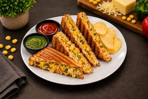 Veggie Cheese Corn Sandwich