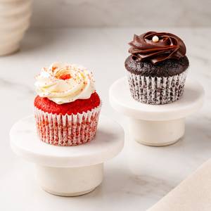 Assorted Cupcakes (4 Pc) - Belgium & Red Velvet