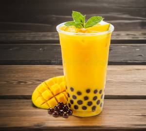 Mango Boba Tea