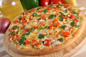 Corn Tomato  Capsicum
