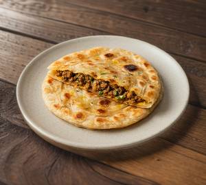 Chicken kima paratha