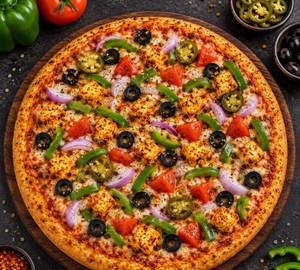 Peri Peri Paneer Pizza