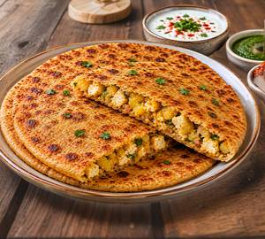 Aloo & Paneer Paratha