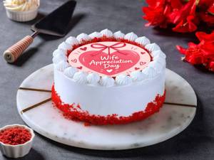 Wife Appreciation Red Velvet Bento Cake