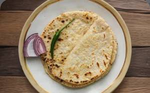 Jowar ( Sorghum ) Atta Roti Wth Ghee