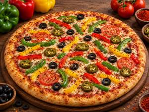 Classic veg pizza