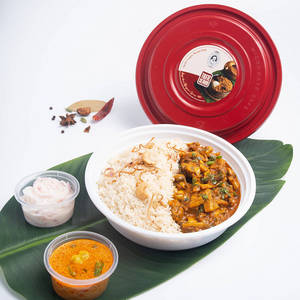 Kongu Ghee Mushroom Sukka Biryani (serves 2)