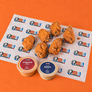 Signature Chicken Wings (6 Pcs) & Dip Box