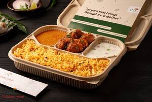Box Veg Manchurian Biriyani
