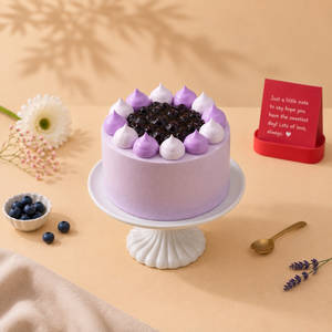 Korean Blueberry Bliss Cake (300 Gm)