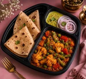 Mix Veg + 3 Butter Chapati [NON-JAIN]