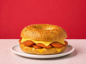 Italian style Chicken bagel