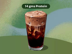 Tall Cold Brew with Chocolates Protein Foam