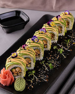Chicken Teriyaki Sushi Roll