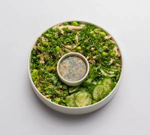 Scallion Rice Superbowl With Poached Chicken