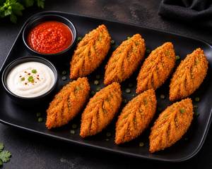 Paneer Kurkure Momos [8 pieces]
