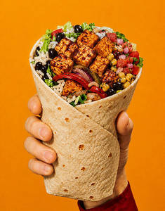 BBQ Paneer Burrito Wrap