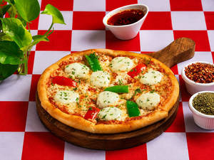 Cottage Cheese Ball Pizza