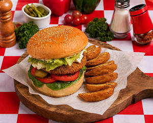 Classic Veg. Burger