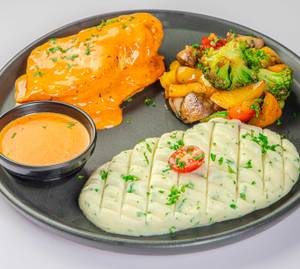 Smoked Paprika Chicken With Mash Potatoes