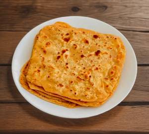 Plain Paratha With Achar