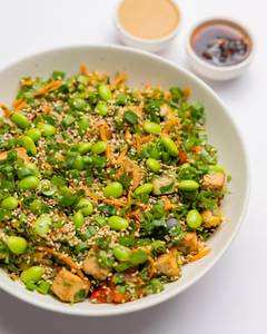 Chilli Rice & Quinoa Salad With Tofu
