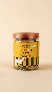 Desi Ghee Aata Cookies
