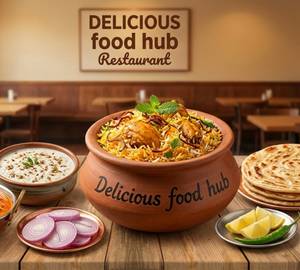 Chicken Biryani Chicken Masala Gravy 2 Paratha Raita Onion.