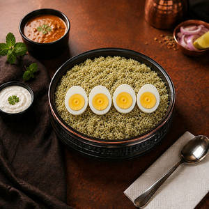 Egg Donne Biryani Bowl