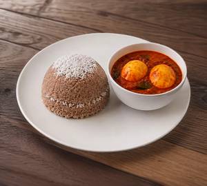Chiratta Puttu + Egg Curry
