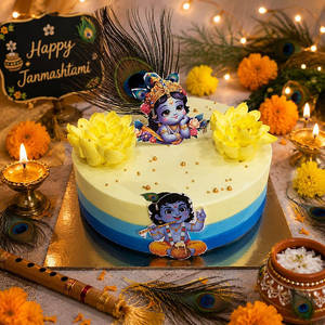 Little Kanha Janmashtami Cake