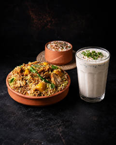 Bhuna Jackfruit Biryani (600gms) + Spiced Buttermilk