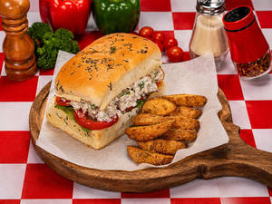 Junglee Chicken Sandwich.