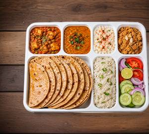 Old Skool Super Thali (Serves 2)
