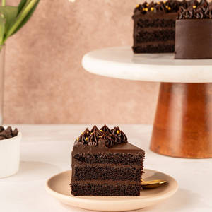 Chocolate Truffle Cake Slice
