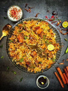 Mutton Keema Biryani