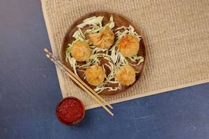 Veg Fried Momos [5pcs]