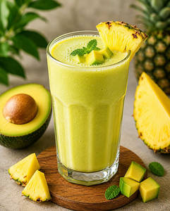 Pineapple Avocado Juice