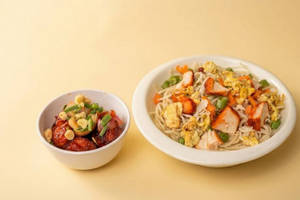 Chicken Noodles + Chilly Chicken Mini