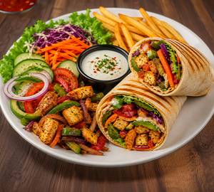 Veg Plate Shawarma