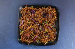 Veg Manchurian Noodles {500ml}