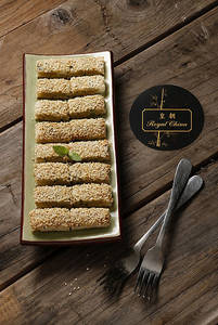 Sesame Potato Toast
