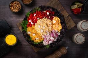 High Protein Moong Daal Salad