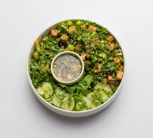 Scallion Rice Superbowl With Tofu