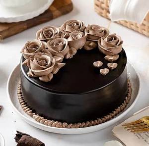 Light Chocolate Cake (500 Gms)