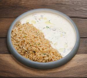 Creamy Mushroom with Herb Rice